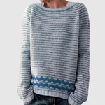 Contrast Detail Jumper for women