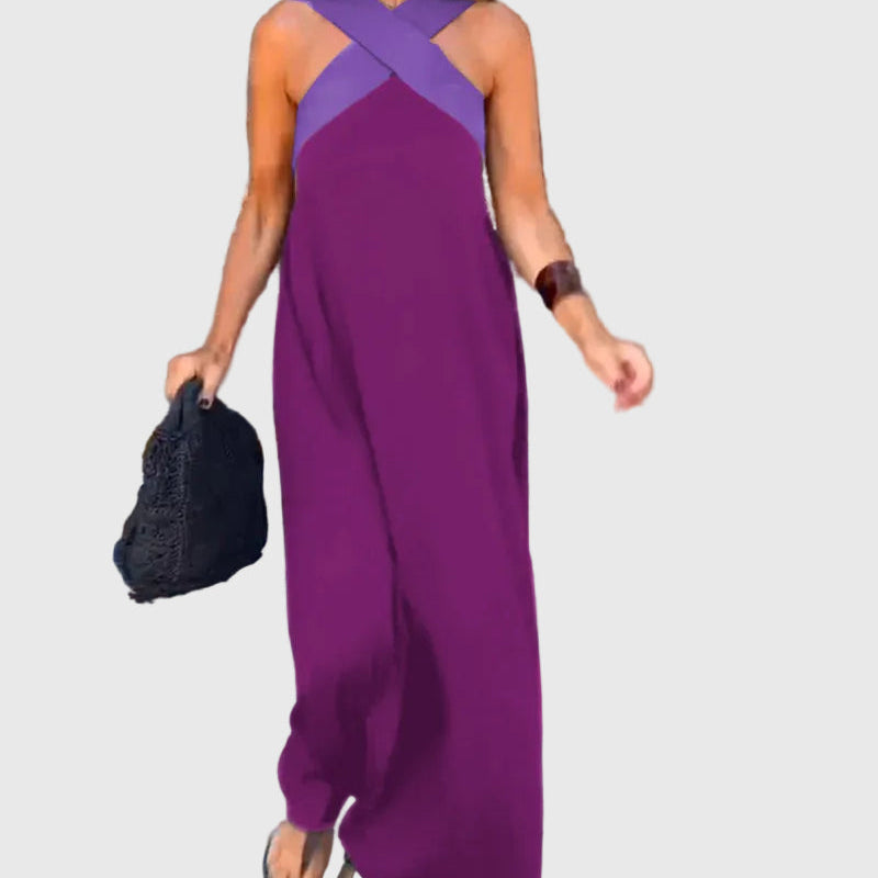 Elena | Elegant Fluid Maxi Dress