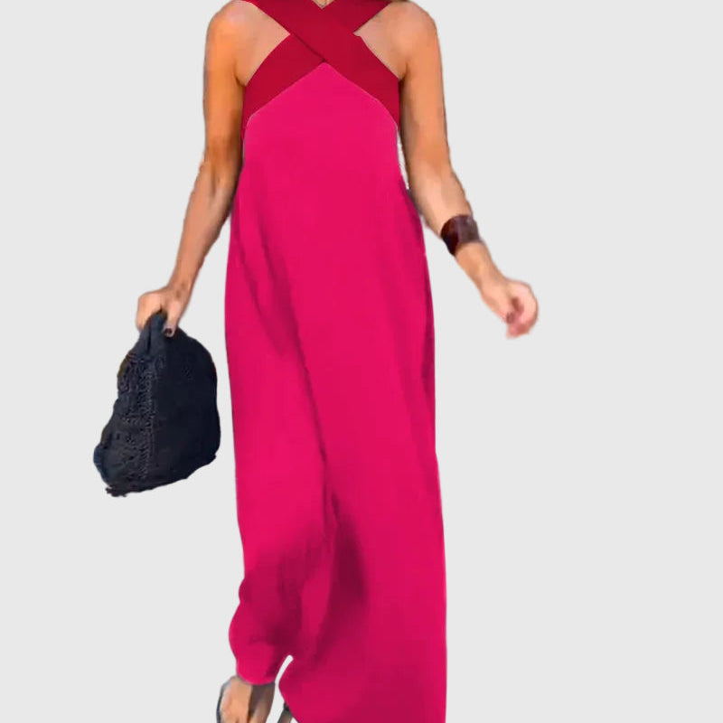 Elena | Elegant Fluid Maxi Dress