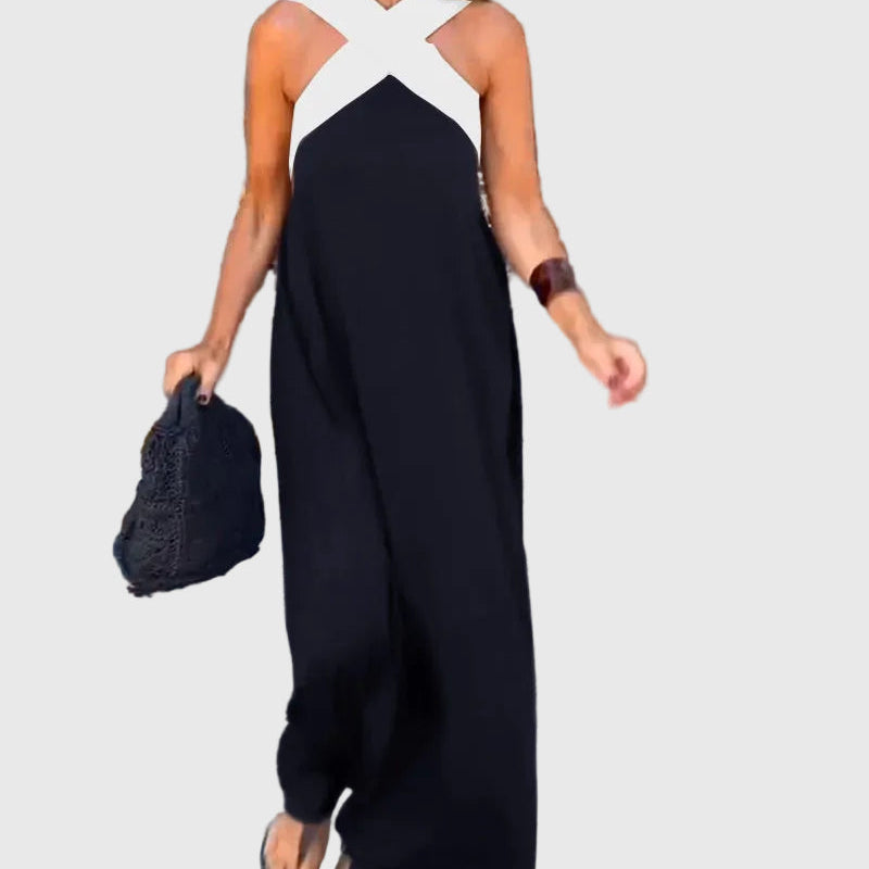 Elena | Elegant Fluid Maxi Dress