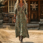 Clara soft ankle-length dress