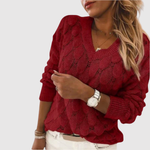 Textured Knit Jumper for women, view 3