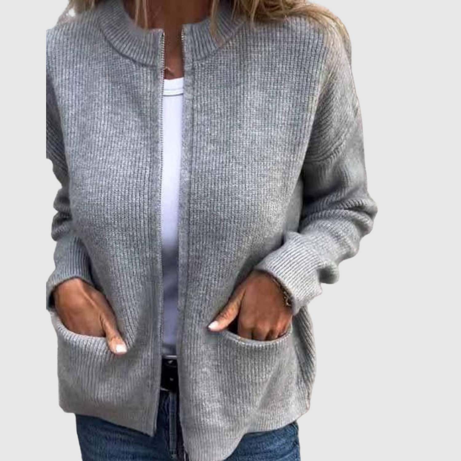 Vera women's lightweight pocket cardigan