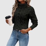 Fitted Roll Neck Jumper for women, view 4