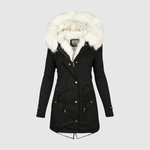 Faux Fur Hood Parka for women, view 5