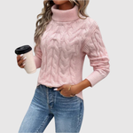 Fitted Roll Neck Jumper for women