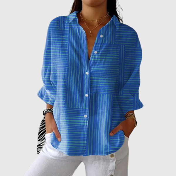 Lightweight and Colourful Printed Blouse