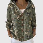 Martha women's hooded knitted jacket