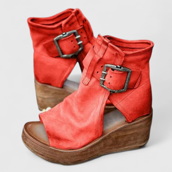 Karline - Classic Wedge Sandals