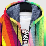 Women's bohemian print sweatshirt, view 2