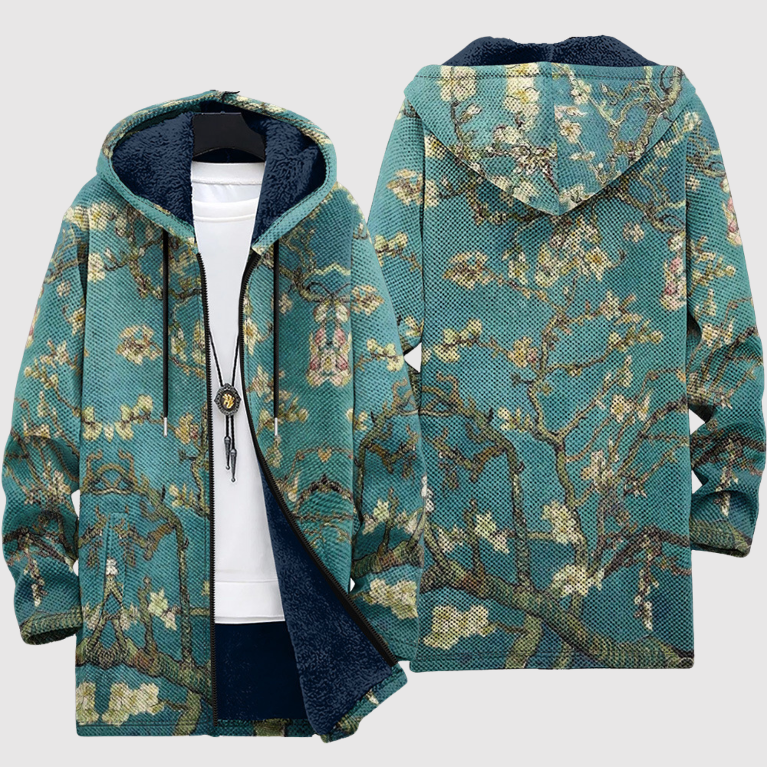Women's vintage colour print sweatshirt, view 2