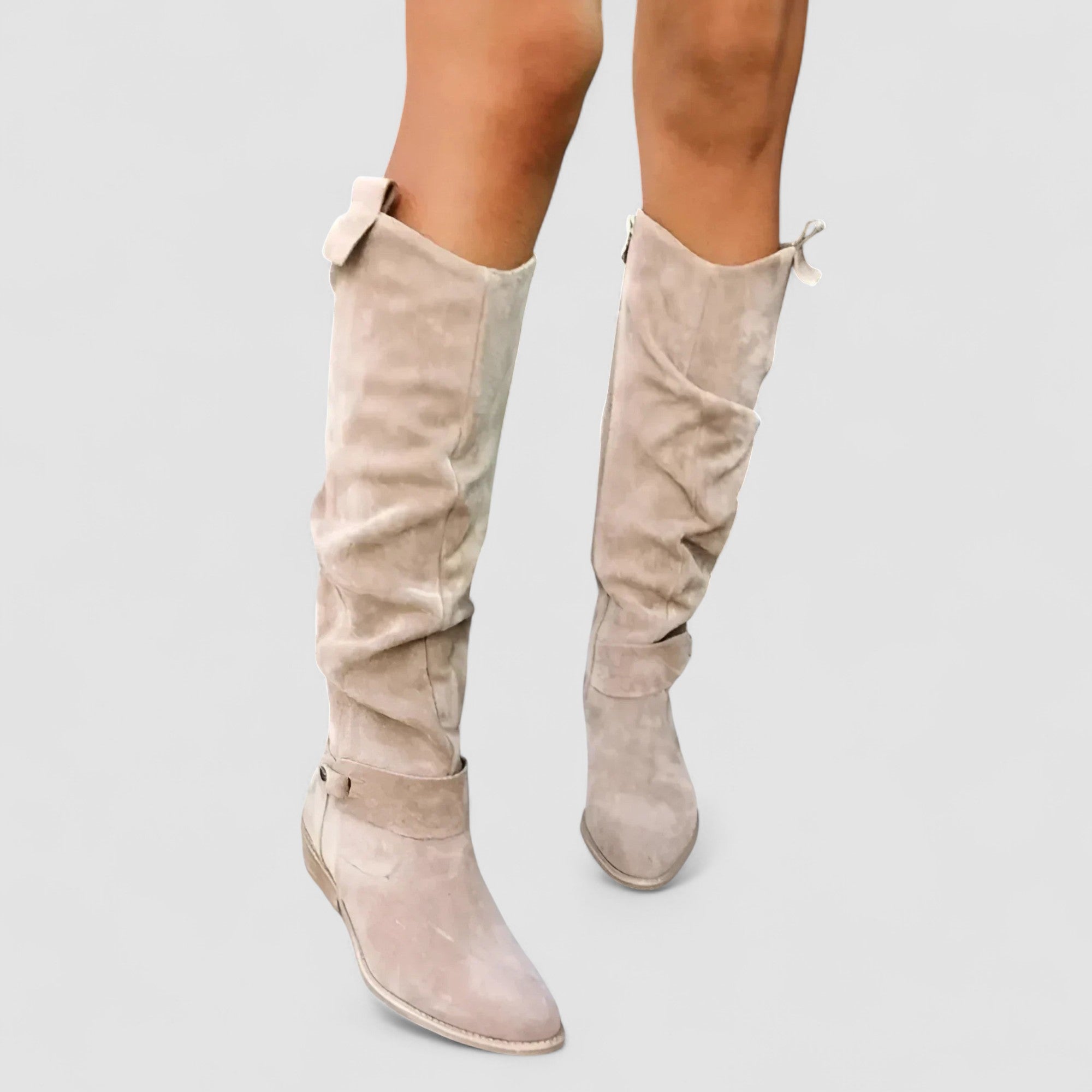 Imogen women's slouch knee-high riding boots