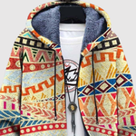 Women's colourful folk print sweatshirt, view 2