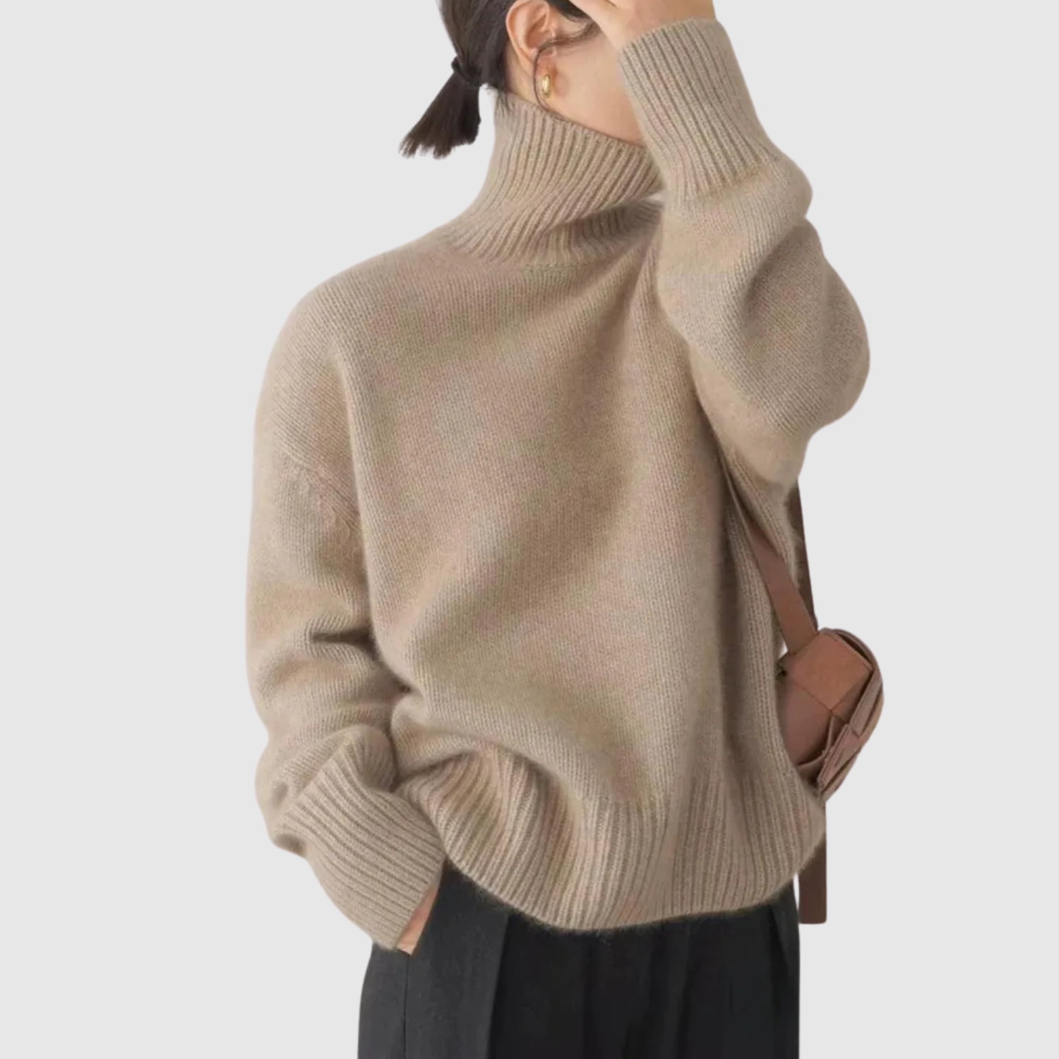 Soft Roll Neck Jumper for women, view 6
