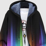 Women's rainbow gradient sweatshirt, view 2
