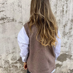 Penelope comfortable sleeveless jumper