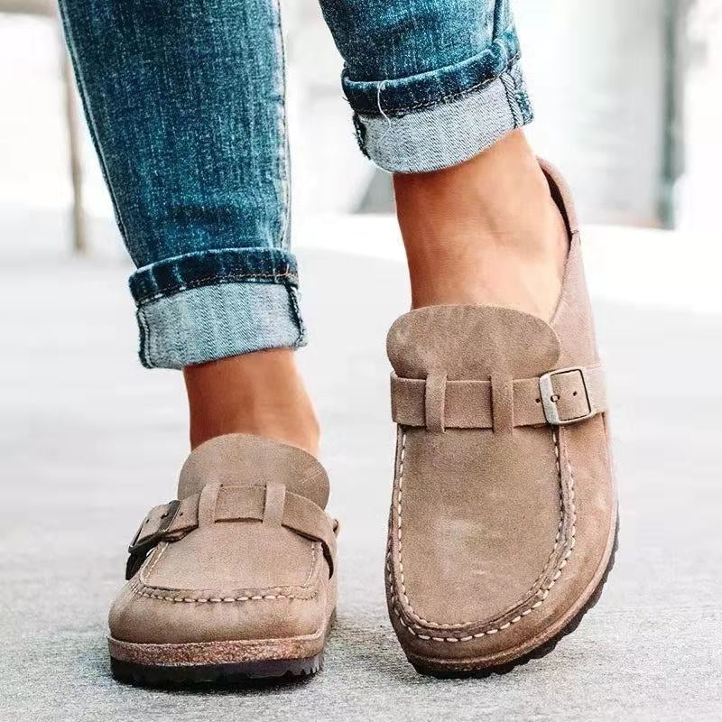Lyra - Orthopaedic Loafers in Suede