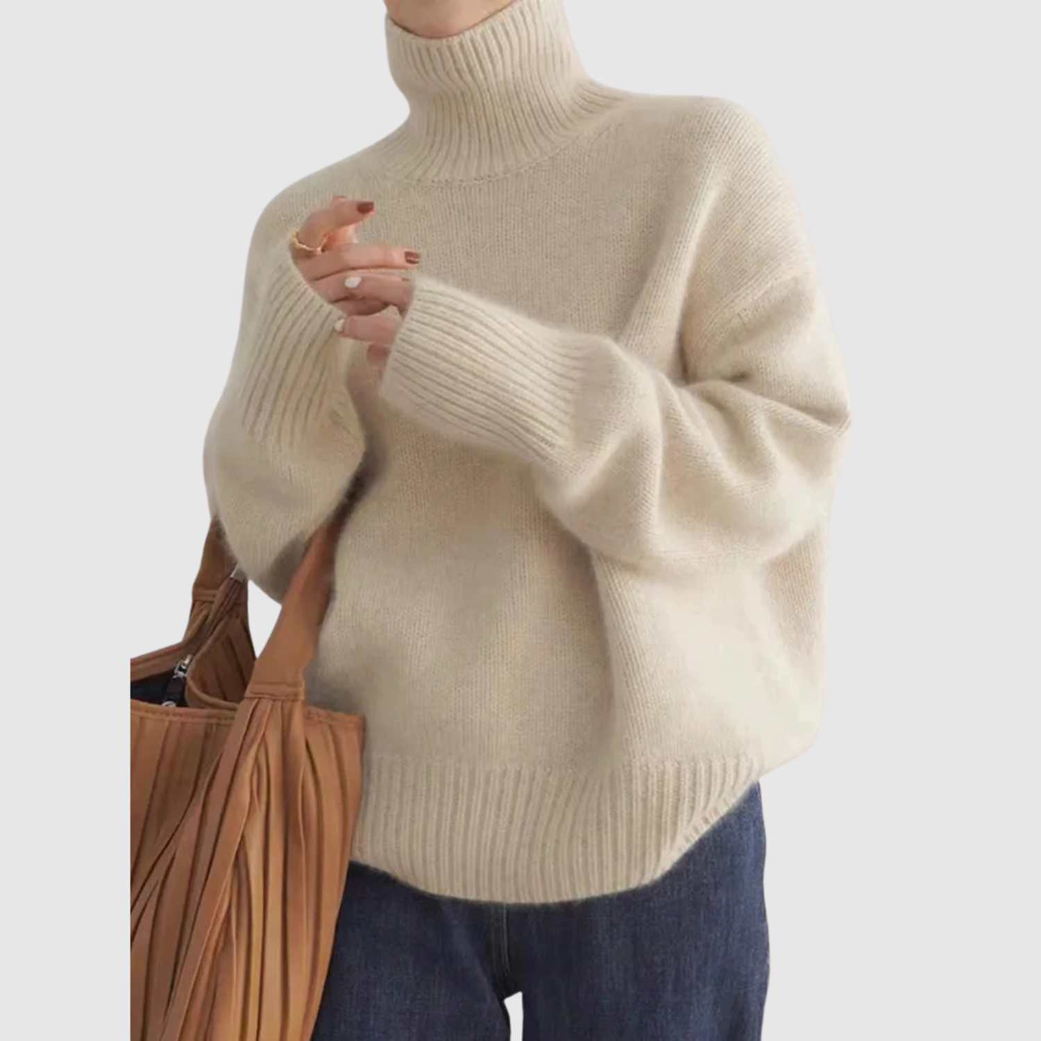 Soft Roll Neck Jumper for women, view 2