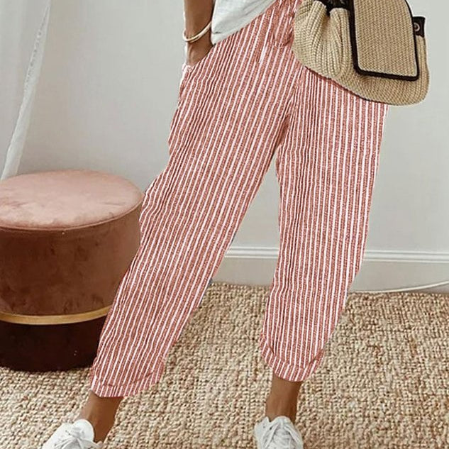 Elegant Comfort Fluid Trousers