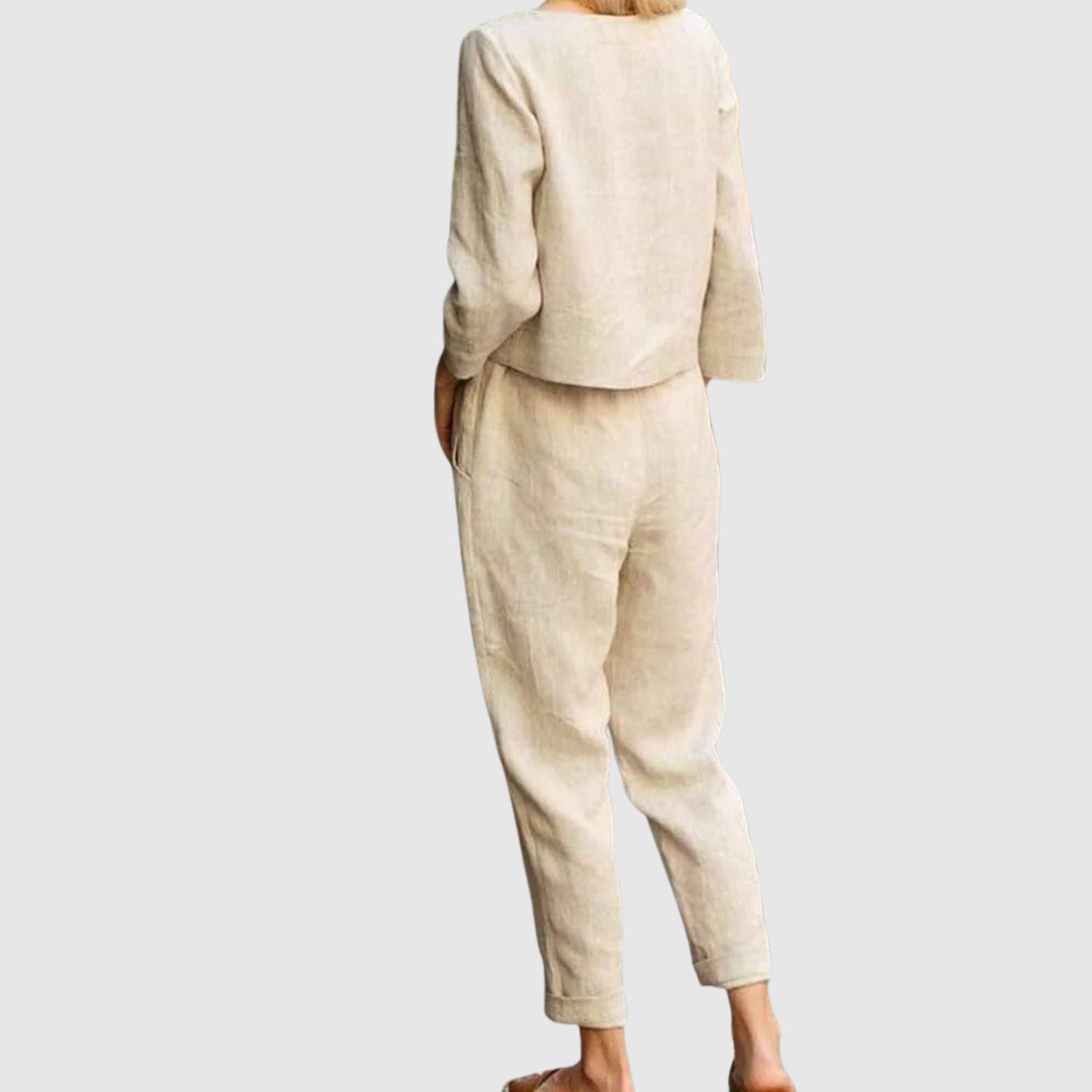 Michelle women's blouse & trouser two-piece set