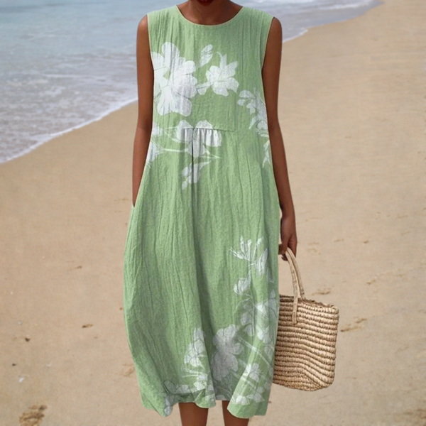 Comfortable Sleeveless Summer Dress