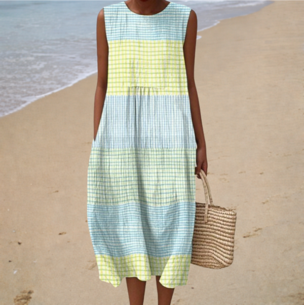 Comfortable Sleeveless Summer Dress