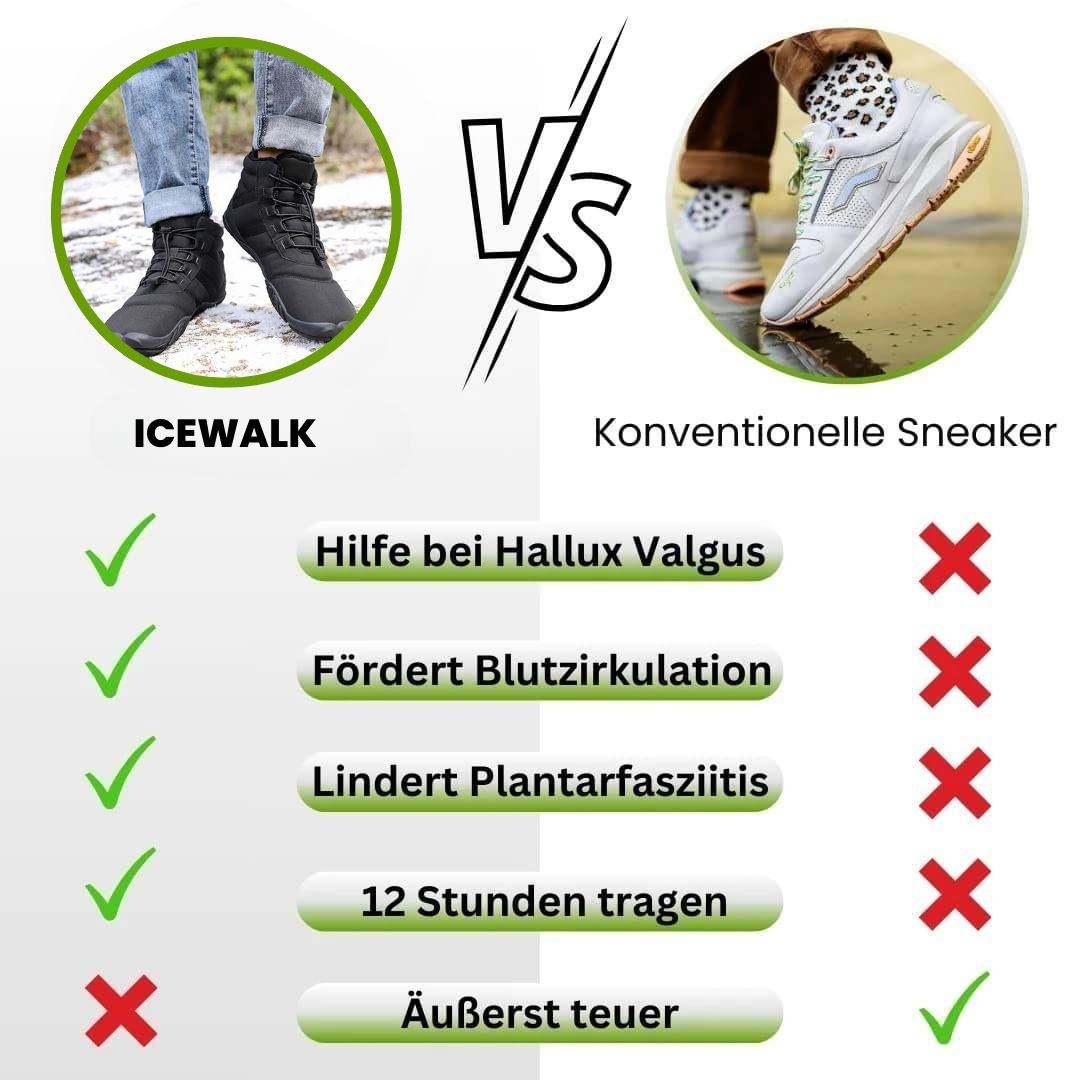 Delilah waterproof thermal barefoot shoes