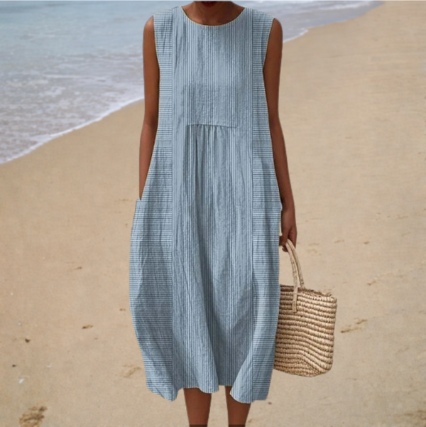 Comfortable Sleeveless Summer Dress