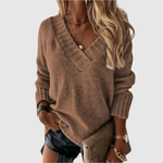 V Neck Jumper for women, view 2