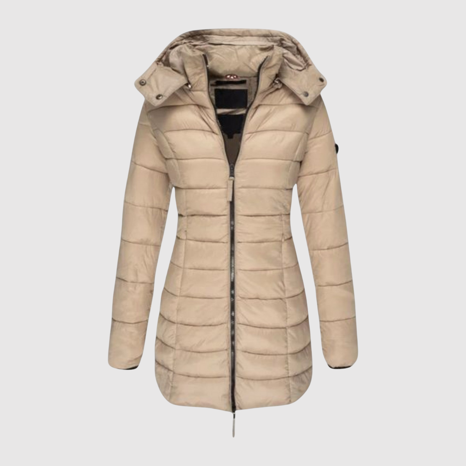 Lightweight Hooded Puffer Jacket for women, view 5
