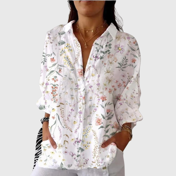 Lightweight and Colourful Printed Blouse