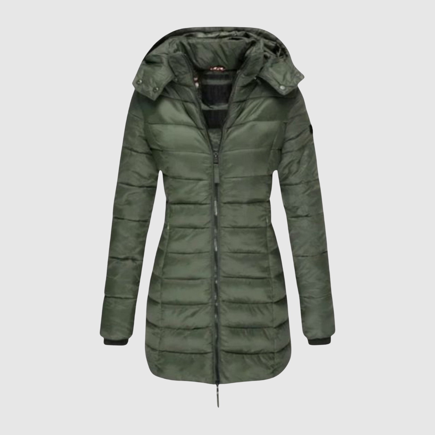 Lightweight Hooded Puffer Jacket for women, view 2