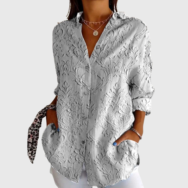 Lightweight and Colourful Printed Blouse