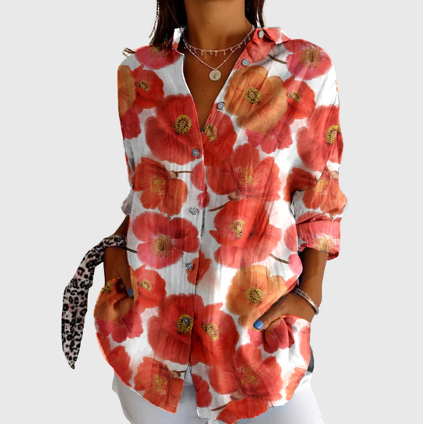 Lightweight and Colourful Printed Blouse