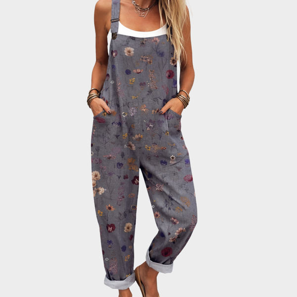 Comfortable Printed Jumpsuit