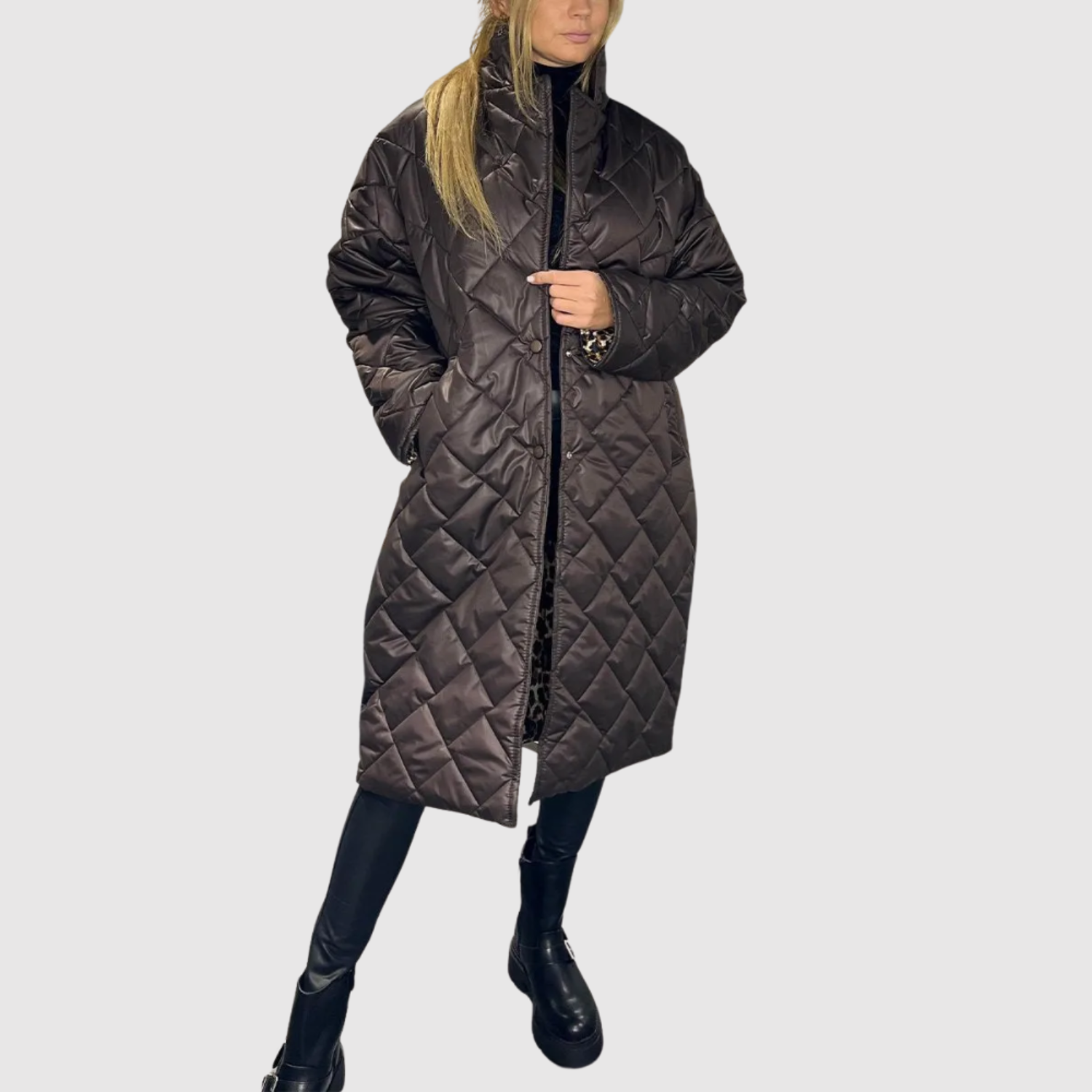 Reversible Padded Coat for women, view 2