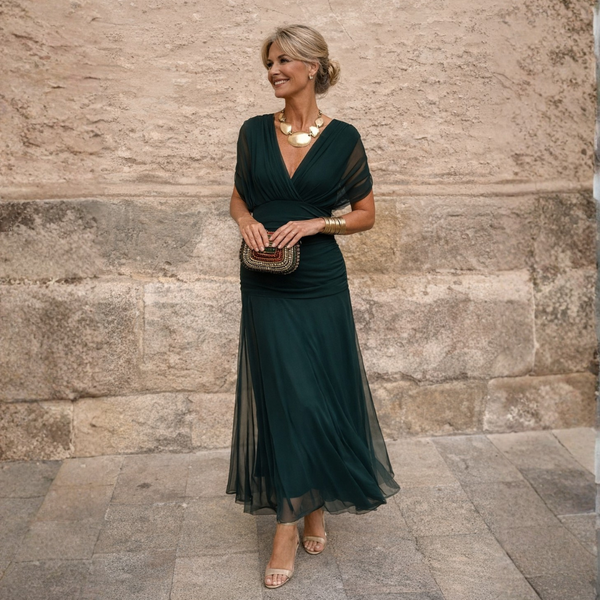 Bethany off-shoulder maxi dress