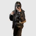 Insulated Hooded Winter Jacket for women, view 3