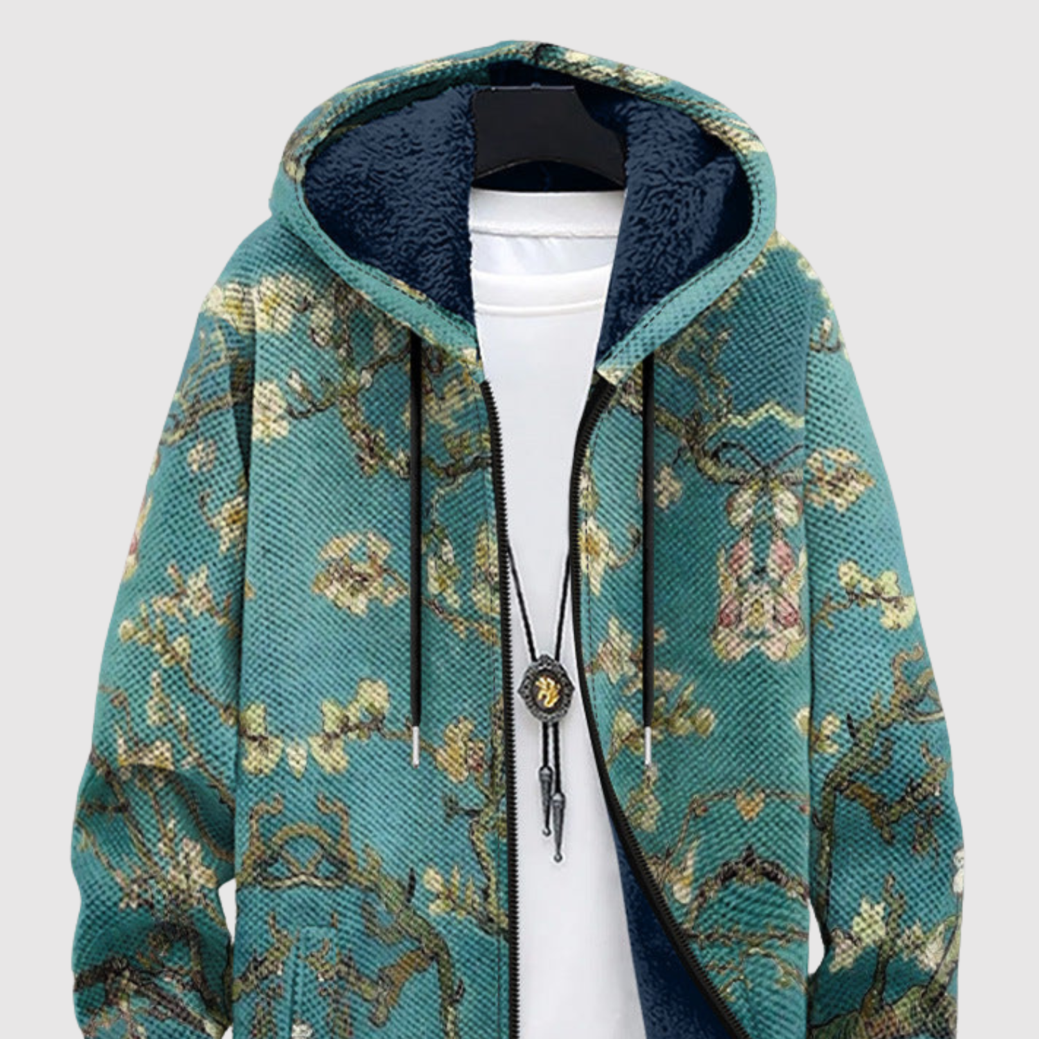 Women's vintage colour print sweatshirt, view 3