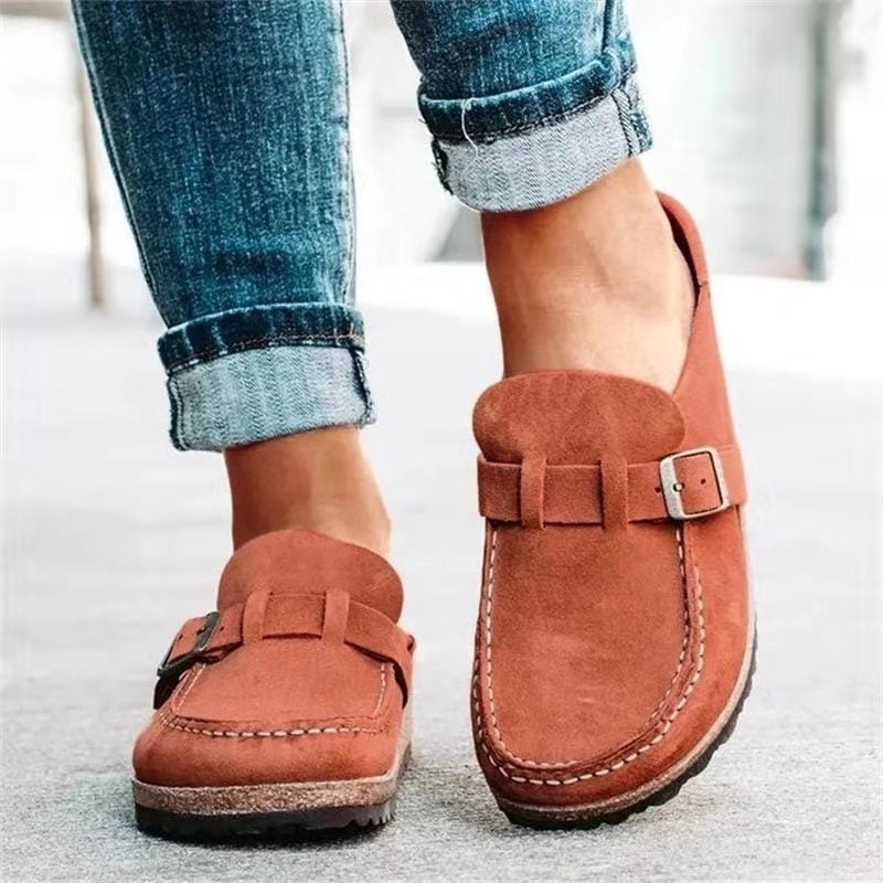 Lyra - Orthopaedic Loafers in Suede