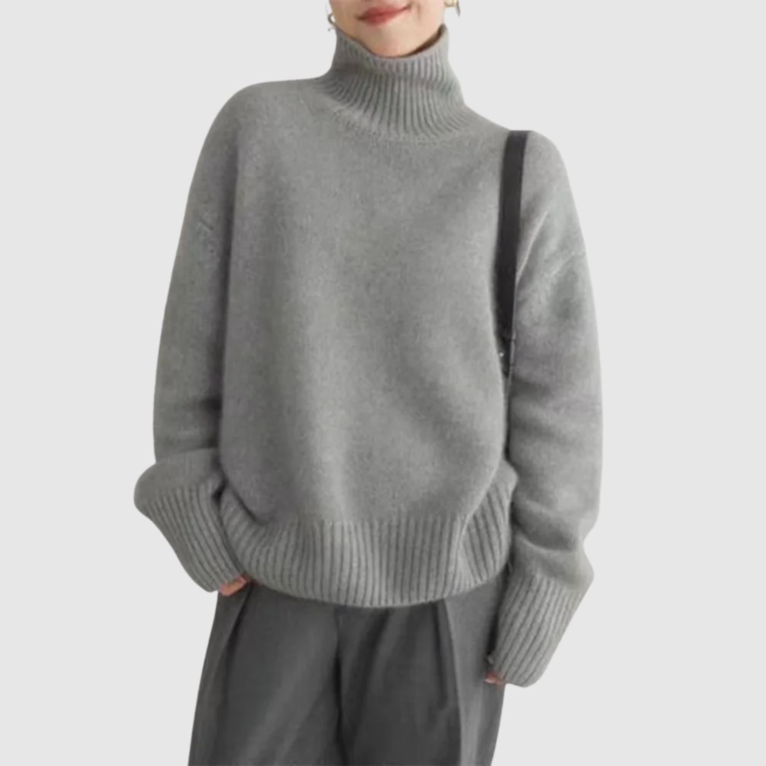 Soft Roll Neck Jumper for women, view 4
