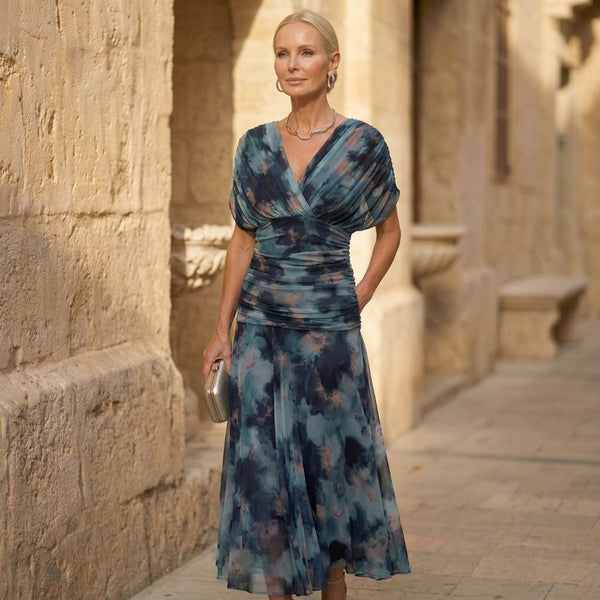 Luna | Elegant Blue Dress