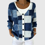 Helen women's button-front knitted jacket