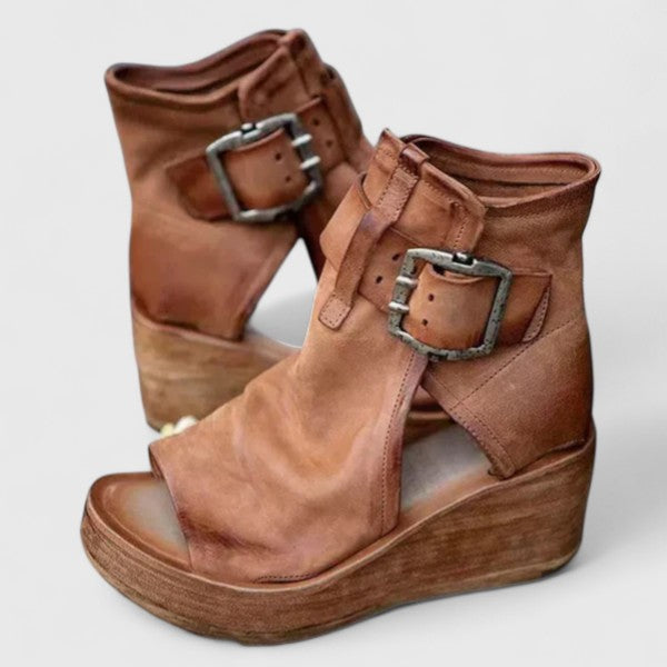 Karline - Classic Wedge Sandals