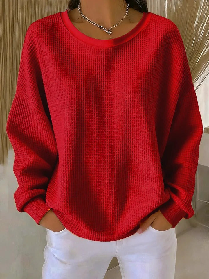 Judith women's classic textured jumper