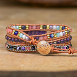 Amethyst Wrap Bracelet