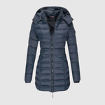 Lightweight Hooded Puffer Jacket for women