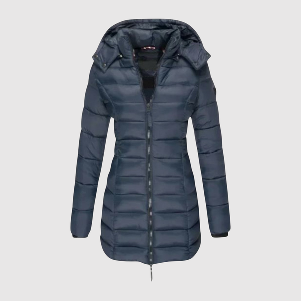 Lightweight Hooded Puffer Jacket for women