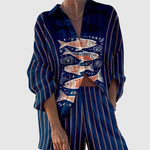 Pamela women's tie-front beach dress
