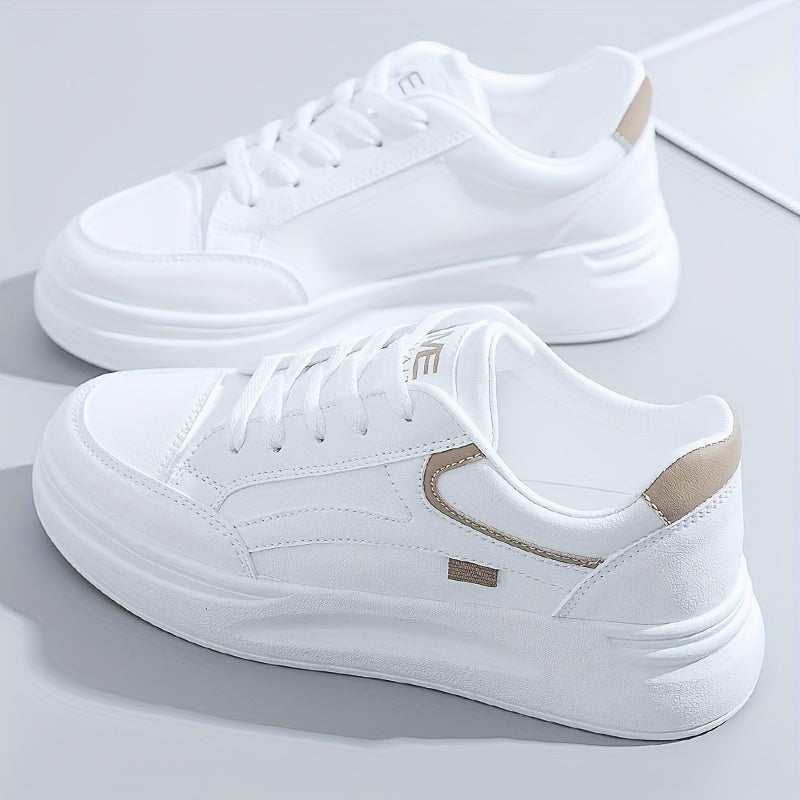 Chic White Sneakers Lightweight Comfort